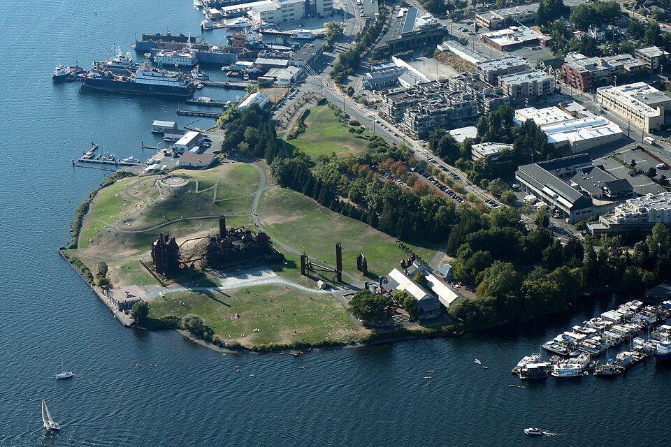 Aerial Gas Works Park September 2011